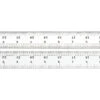 Starrett C607R-36 Spring Tempered Steel Rule With Inch Graduations