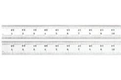 Starrett C607R-36 Spring Tempered Steel Rule With Inch Graduations