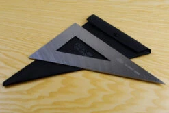 Kinex Engineers' Steel Draughting Square 250mm 60 Degree