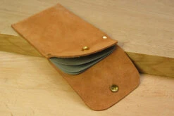 Workshop Heaven Suede Scraper Wallet
