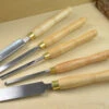 Ashley Iles Pole Lathe Woodturning Tools Set 1