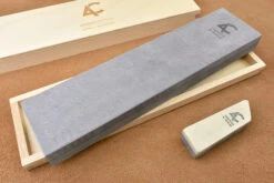 Belgian Blue Coticule/Pyrenee Combination Stone 250x60mm With Box