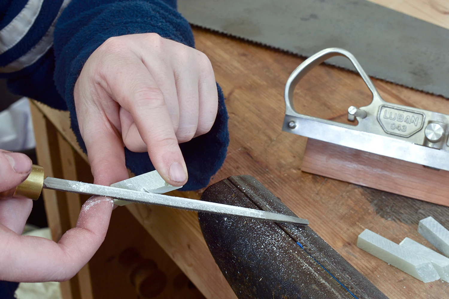 Bahco 4-138-10-1-0 Mill Saw File Bastard Cut 10" - Handled - Image 3