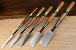 Fujikawa Kinari Nomi Japanese Paring Chisels Set Of 5