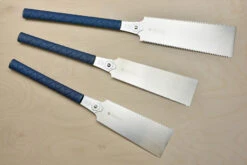 Gyokucho TPE Blue Hard Ryoba For Hardwood & Exotics Set Of 3 Saws