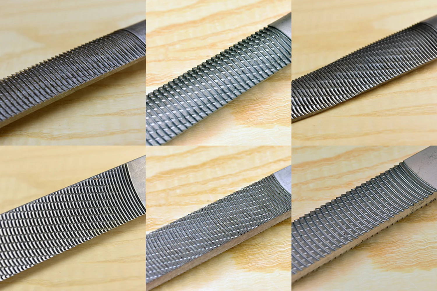 Iwasaki Carving Files 200mm Set Of 6 With Tool Roll - Image 2