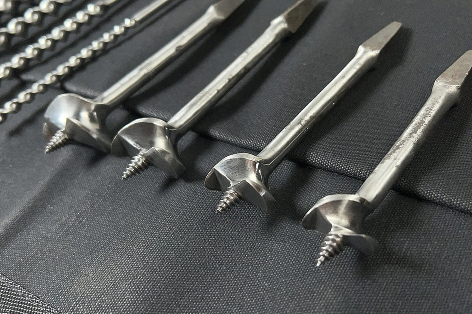 Ridgway Power Set Of 9 Jennings Augers & Centre Bits AG090 - Image 3