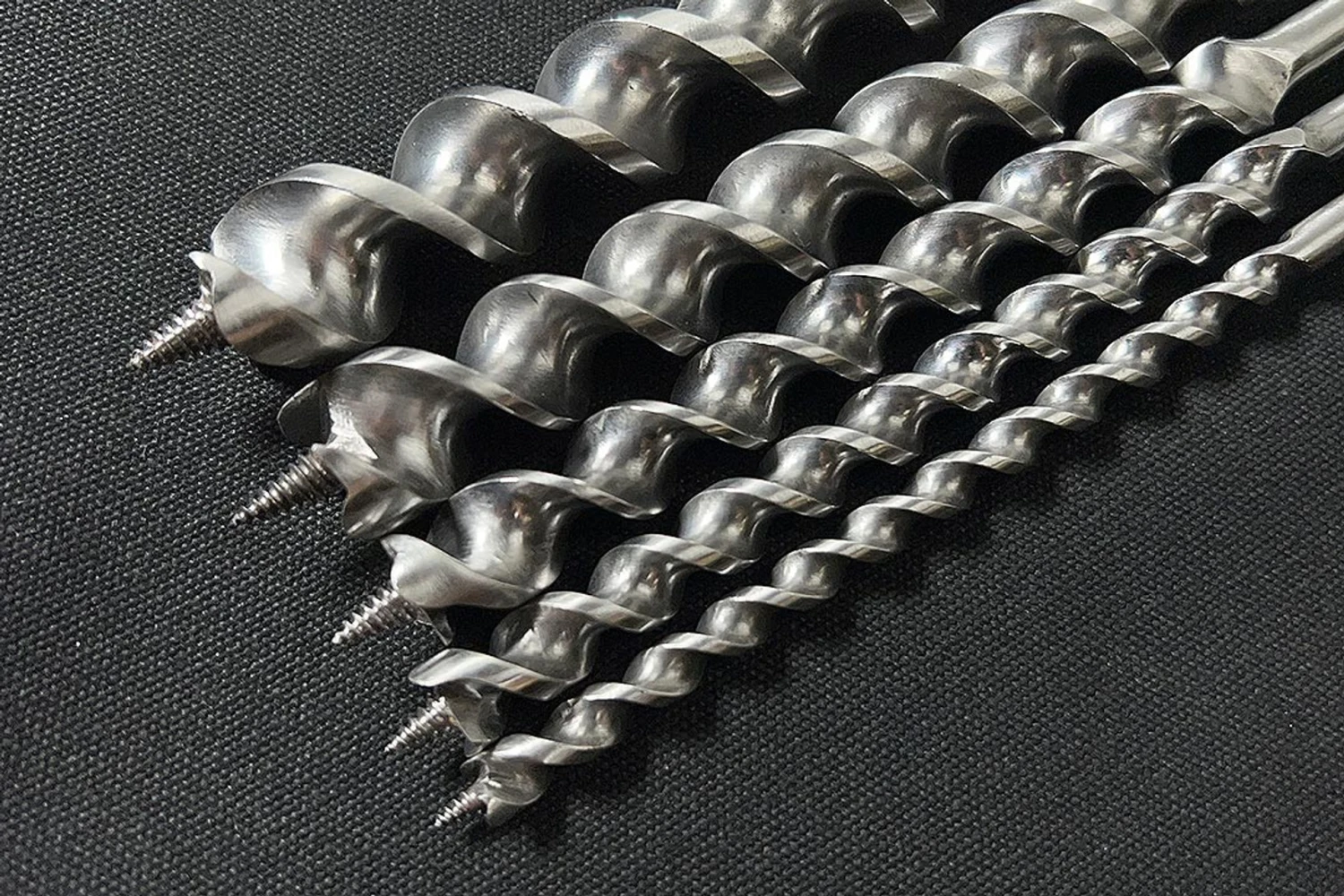 Ridgway Power Set Of 9 Jennings Augers & Centre Bits AG090 - Image 4