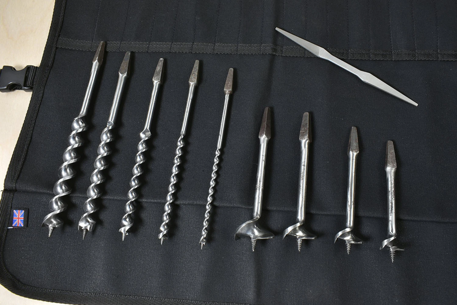 Ridgway Power Set Of 9 Jennings Augers & Centre Bits AG090