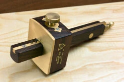 Marples Trial 1 Rosewood Screw Slide Mortice Gauge, Brass Faced T14