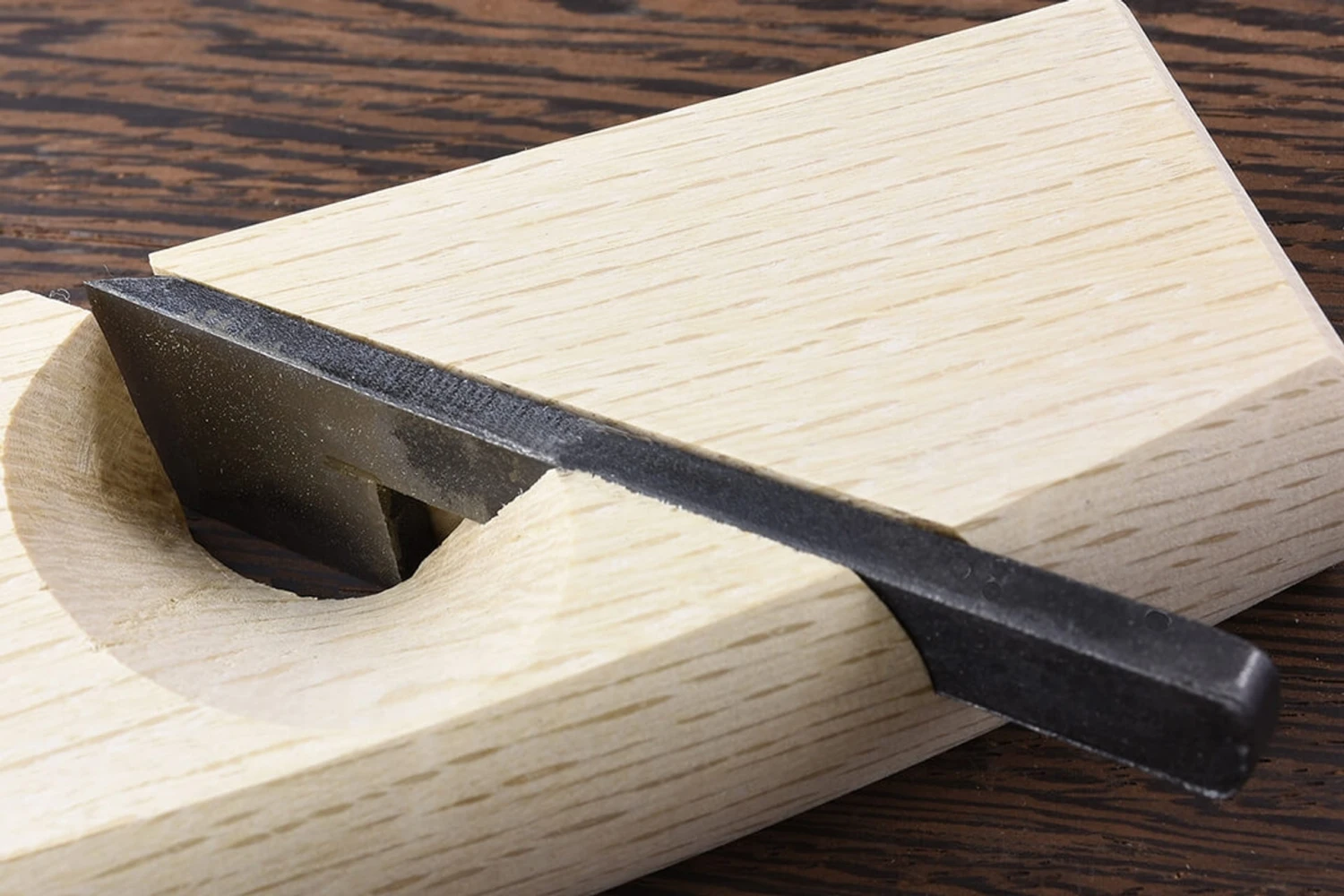 Koyama Kushigata Kanna Japanese Rebate Plane 21mm - Image 3