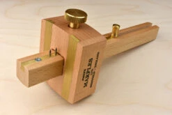 Marples Beech Pull Slide Mortice Gauge Plated Head Brass Screw