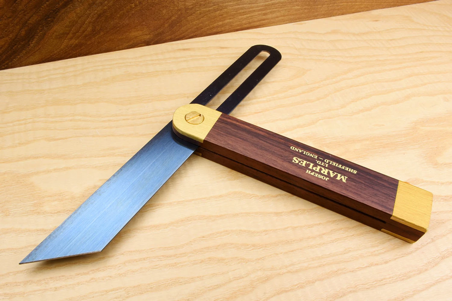 Marples Rosewood Sliding Bevel With Screwdriver Lock 9"