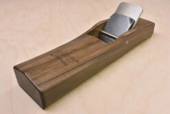 Mujingfang Taiwanese Style Curved Profile Ebony Plane With HSS Blade 220mm