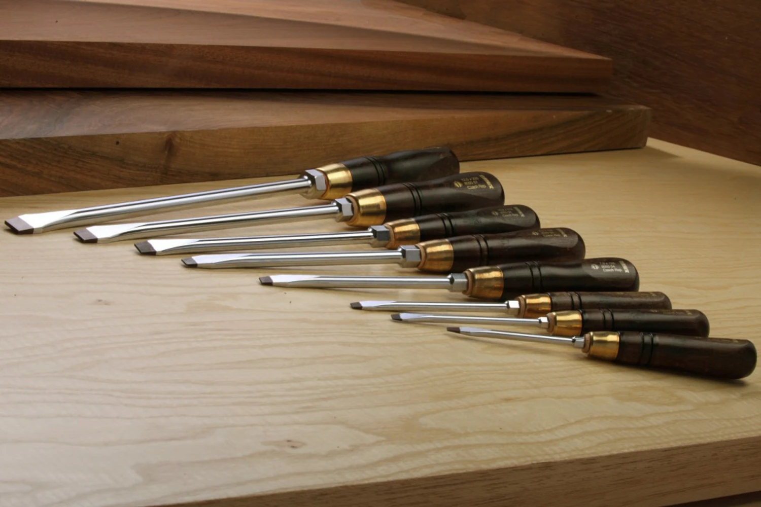 Narex Flat Screwdriver Set Of 8 - Image 2