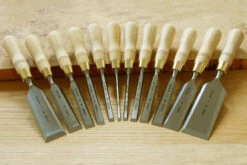 Narex 8116 Cabinetmakers Chisels Set Of 12 (natural)