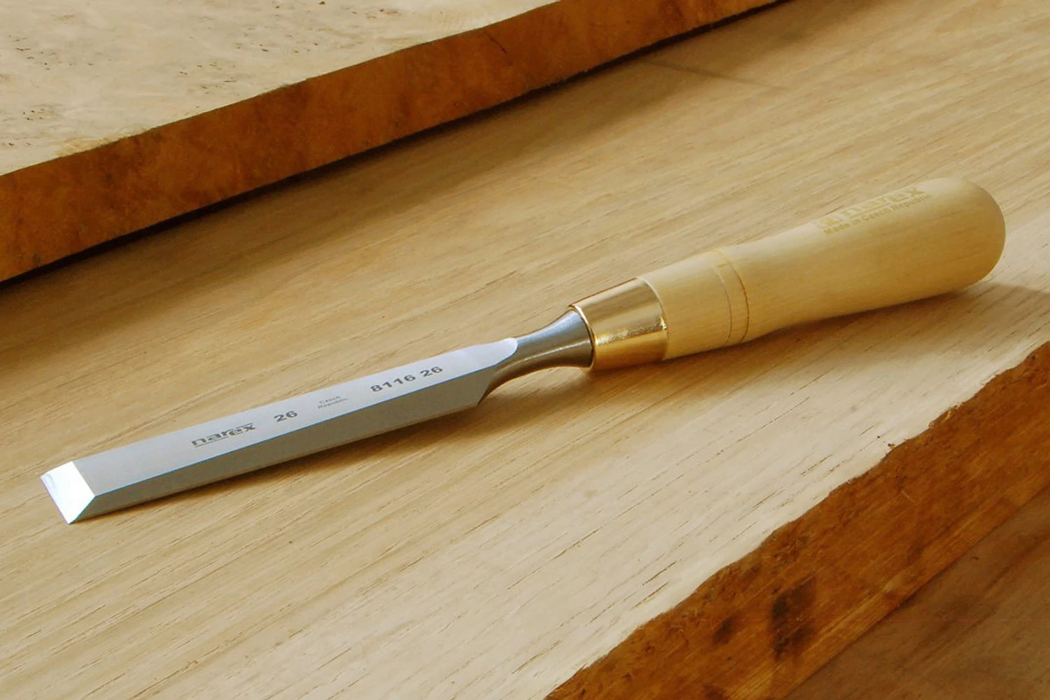 Narex 8116 Cabinetmakers Chisels Set Of 6 (natural) With FREE Tool Roll - Image 8