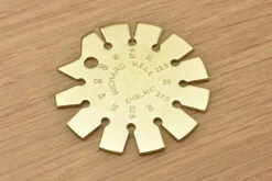 Richard Kell Solid Brass Bevel Angle Gauge