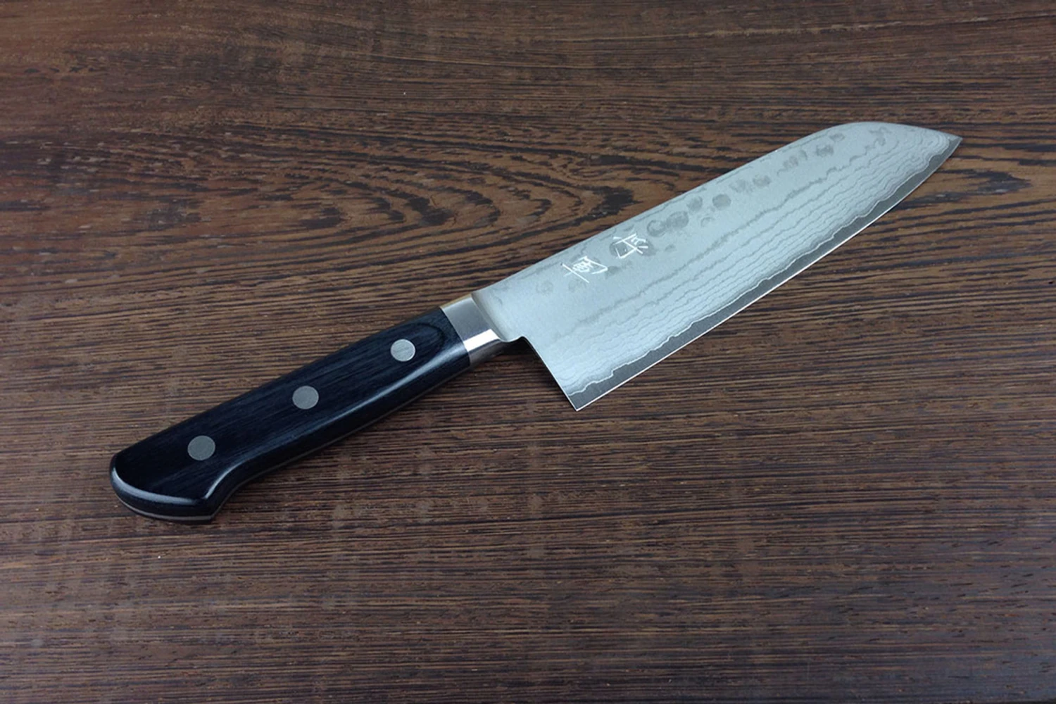Sakai Sutenresu VG10 Suminagashi Santoku Knife 170mm