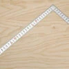 Shinwa Carpenter's Square - Flexible - Hard Chrome Finish - 8 Scales - 300mm
