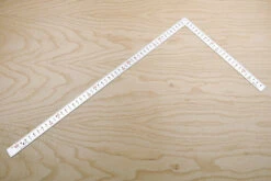 Shinwa Carpenter's Square - Flexible - Hard Chrome Finish - 8 Scales - 500mm