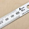 Shinwa Flexible Stainless Steel Rule - Hard Chrome Finish - H-701E 600mm