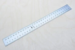 Shinwa Flush Ended Stainless Steel Rule With 4 Scales 300mm
