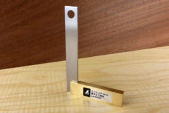 Shinwa Mini Try Square Brass Stock 90mm