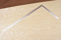 Shinwa Carpenter's Square - Hard Chrome Finish - 8 Scales - 500mm