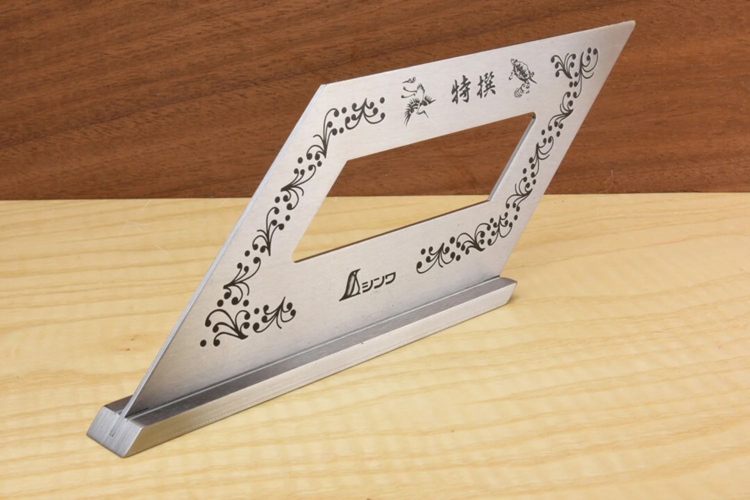 Shinwa Stainless Steel Mitre Gauge 45° - Image 5