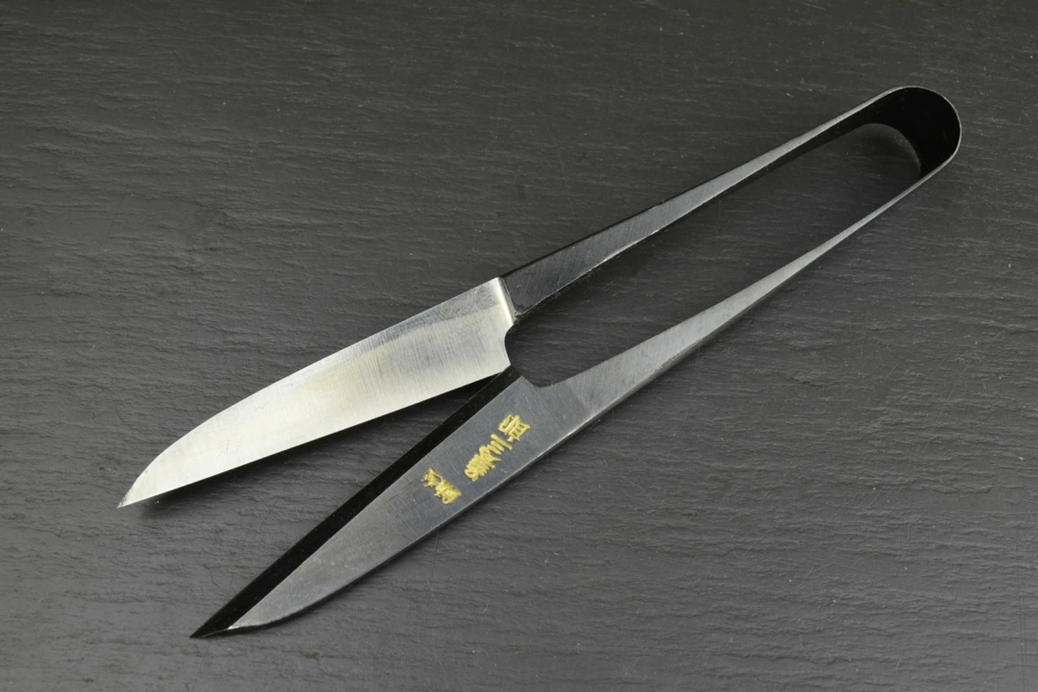 Nigiri Japanese Scissors - Forged Finish Shirogami Long