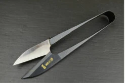 Nigiri Japanese Scissors - Forged Finish Shirogami Short