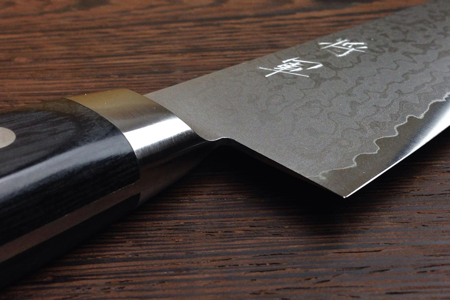 Sakai Sutenresu VG10 Suminagashi Santoku Knife 170mm - Image 3