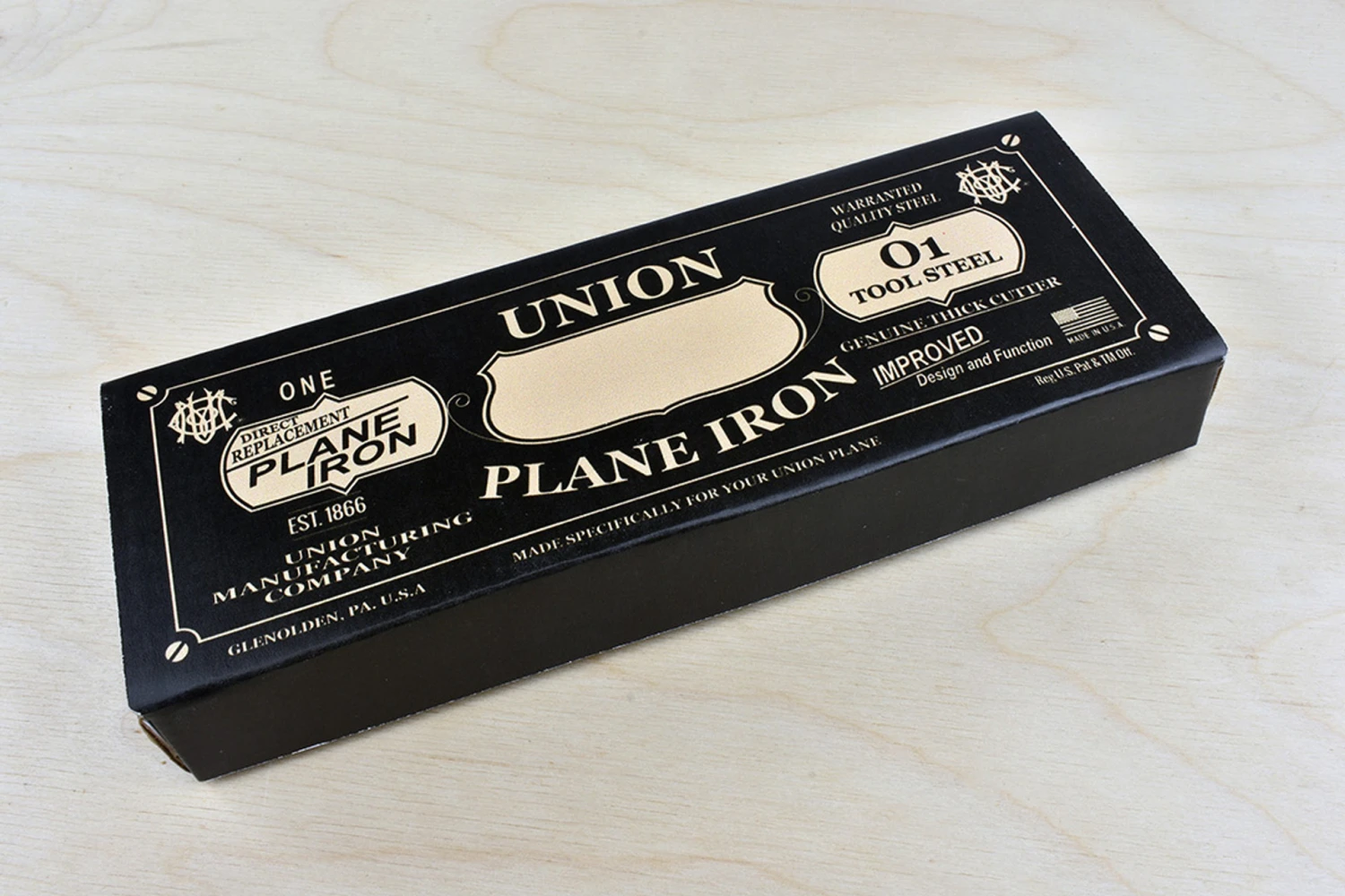 Union Manufacturing Co. ST4 Plane Iron 2" For All Makes Of No.4 & 5 - Image 4