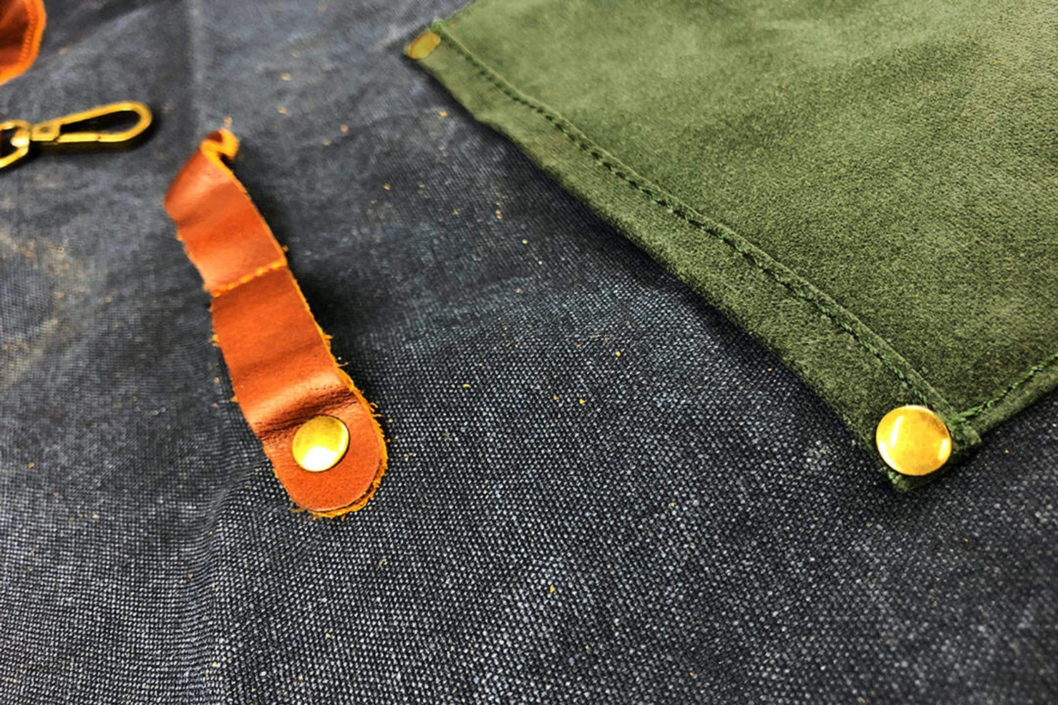 Workshop Heaven Upton Canvas And Leather Apron - Image 5