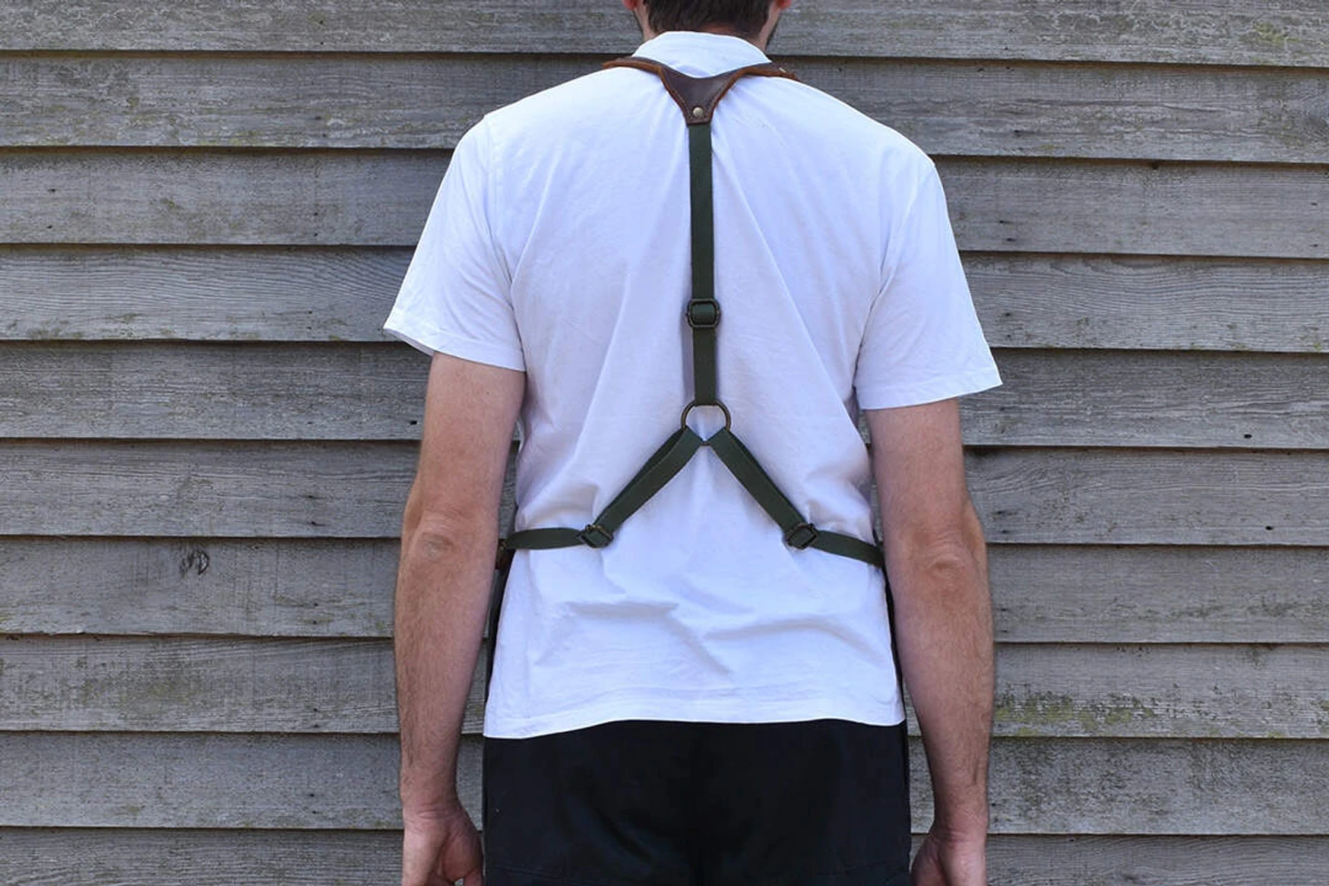 Workshop Heaven Upton Canvas And Leather Apron - Image 4