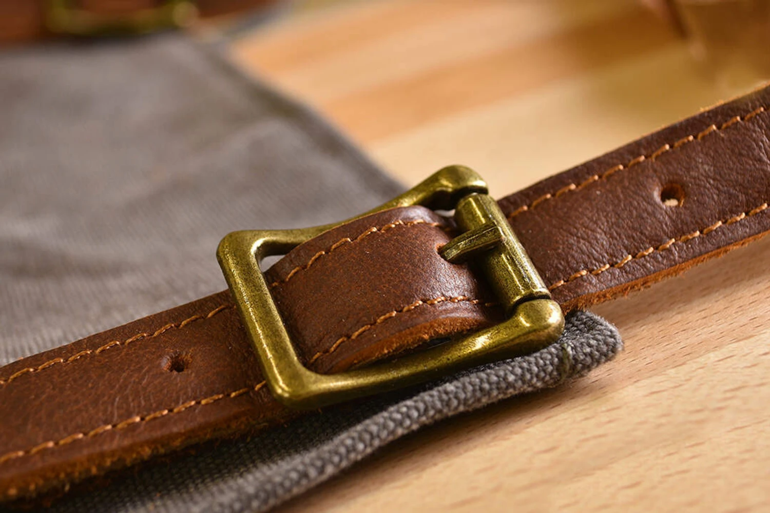 Workshop Heaven Upton Canvas And Leather Apron - Image 8