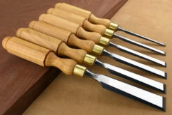 Workshop Heaven Victorian Cabinetmakers Chisels (Satinwood) - Set Of 6