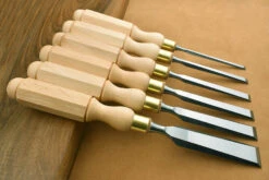 Workshop Heaven Victorian Cabinetmakers Chisels (Beech) Set Of 6